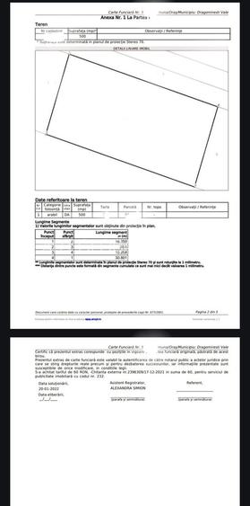 Teren Intravilan Zurbaua Dragomiresti 500mp - 8