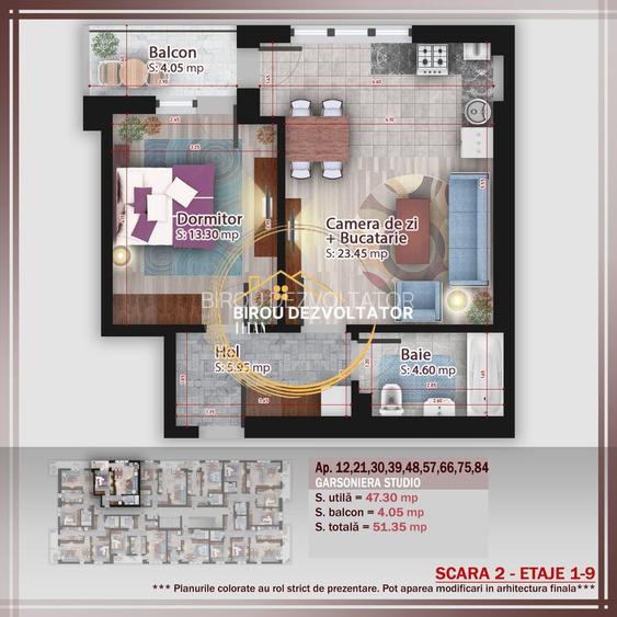 Decomandat Etaj 1 Pret promo Ansamblu premium Titan Pallady metrou - 6