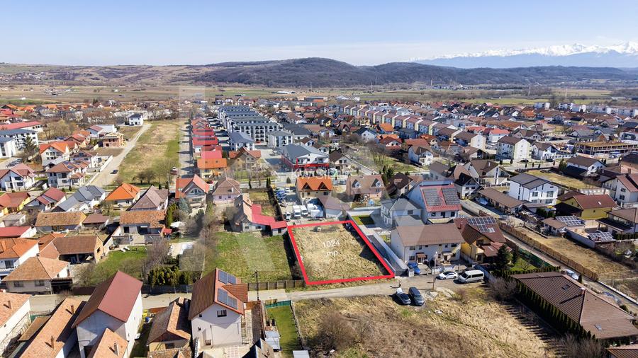 Teren intravilan in Selimbar, Sibiu | 1.024 mp | Deschidere 22 m - 2