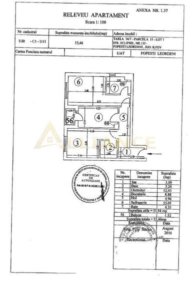 Apartament mobilat 2 camere metrou Dimitrie Leonida - 15