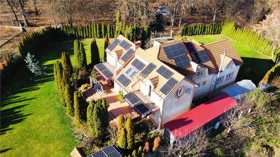 VIDEO | Domeniu privat la Padurea Noroieni | Vila D + P + M cu 9 camere | Curte, - 3