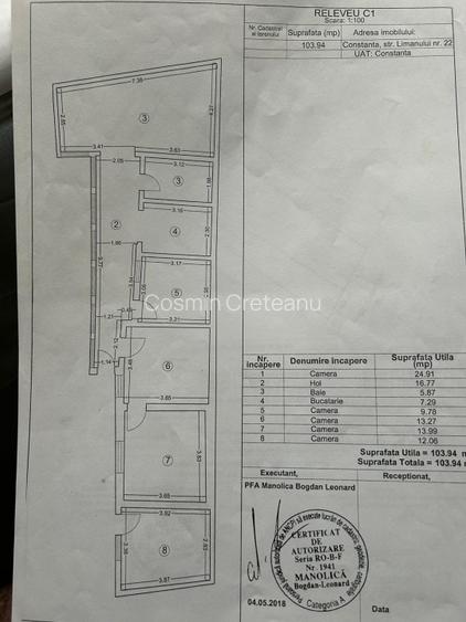 Casă de vânzare – Constanța, zona Stadion, Strada Limanului - 8