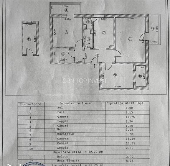 Apartament 3 camere in Terezian - 9
