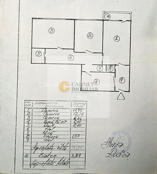 3 Camere - 63MP | Reabilitat | 8/11 | Decomandat | Metrou Gorjului - 1