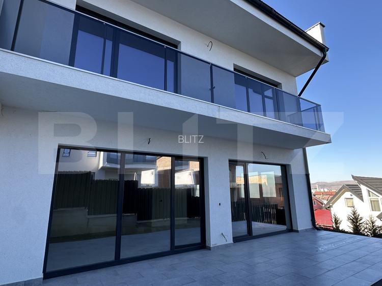 Casă tip duplex, design contemporan, ansamblu privat, zona Aerodrom Dezmir - 3