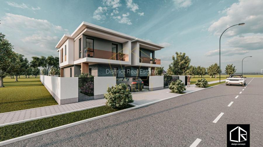 Duplex cu 4 camere, despărțit prin camera tehnica | Mosnita Noua | Barista - 2