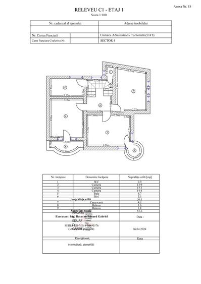 Unirii,D+P+E+M,Parc Carol,postbelic,renovata,semineu,plansee beton,curte-parcare - 20