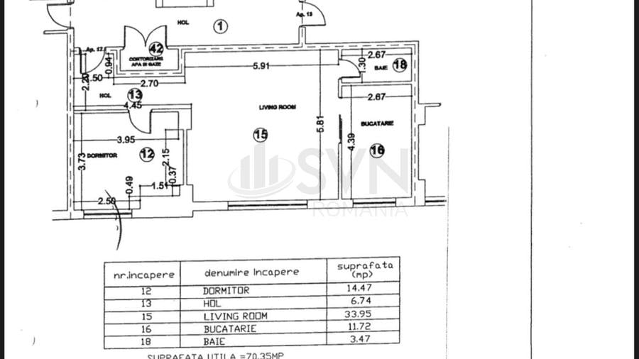 REA1023347 Apartament 2 camere I Dorobanti
