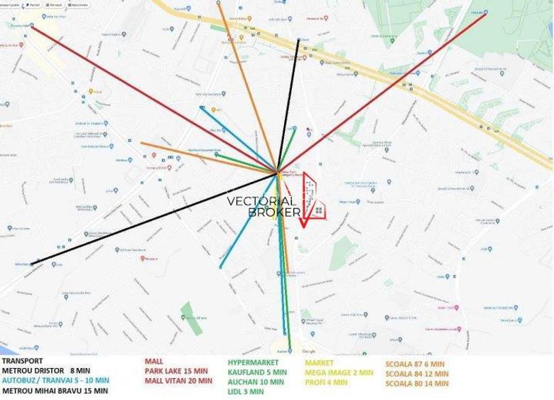 Apartament 2 camere Dristor Mega Image - 2