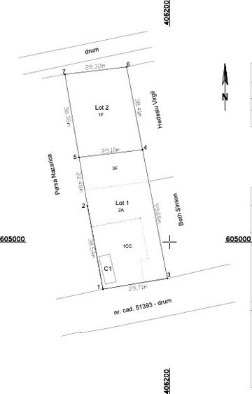 Teren 2800mp cu front de 30m la DJ, ideal pentru constructie - 2