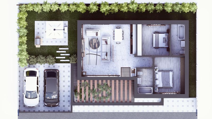 ANSAMBLU CASE INDIVIDUALE, RATE LA DEZVOLTATOR PE 2 ANI, COMISION 0% - 1