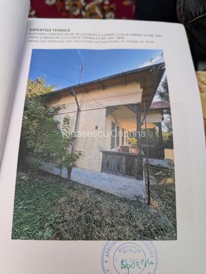 Vand casa bătrânească cu teren (4500 mp)+teren livada/pășune (2700 mp)  - 2
