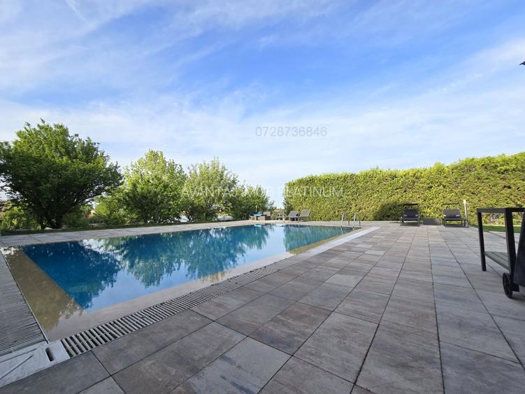 Corbeanca, vila superba, 2083 mp teren cu iesire la lac si drept de agrement - 11