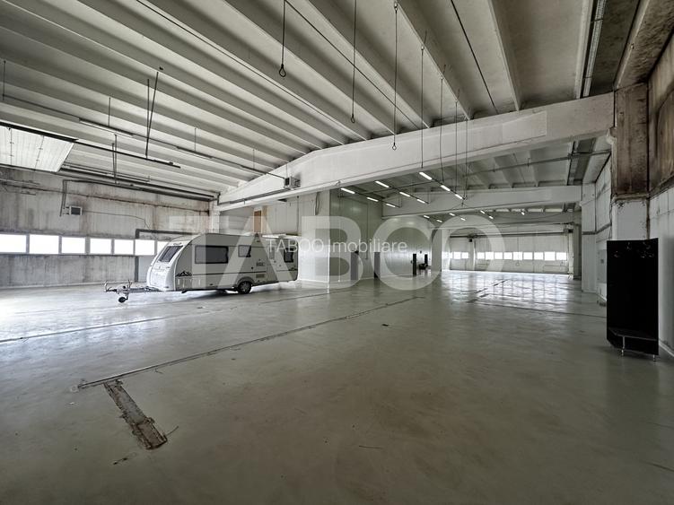 Hala industriala de inchiriat in Selimbar acces tir curte privata - 5