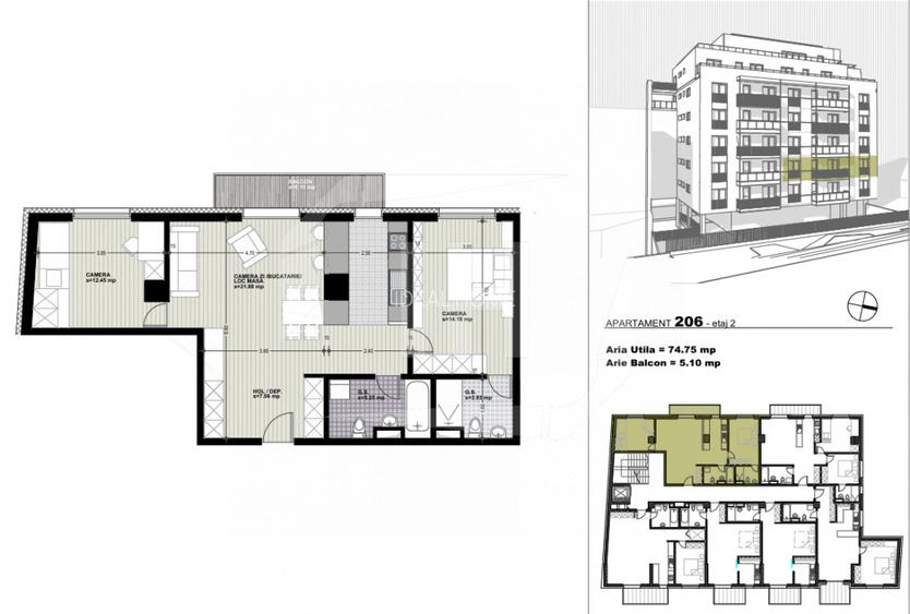 Apartament 3 camere, Iulius Mall-Gheorgheni - 4