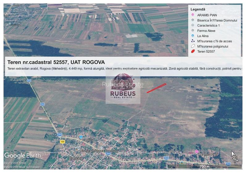 💎 BEST BUY AGRICOL: 1 HECTAR TEREN ROGOVA | CADUSTRU EFECTUAT | PREȚ - 2