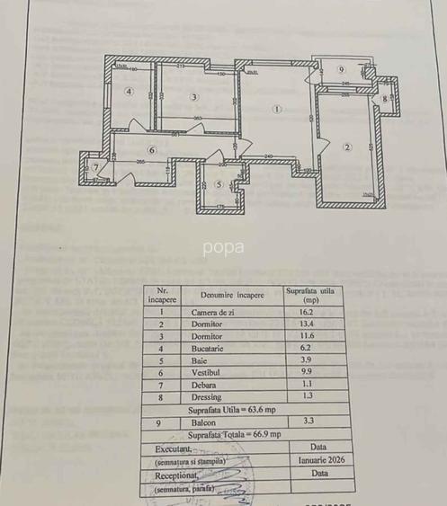 Comision 0% Direct Proprietar Vanzare 3camere LA CHEIE Lujerului - 3