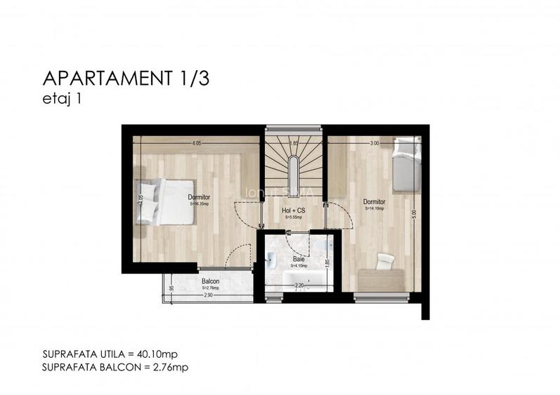 Locuinte Duplex, P+1E+M, 125mp Utili, direct dezvoltator, central Berceni - 9