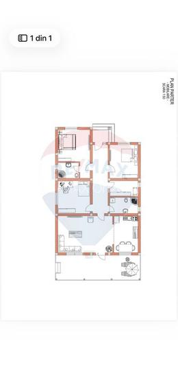 Casă spațioasă de vânzare | 4 camere | 120 mp util - 500 mp teren - 15