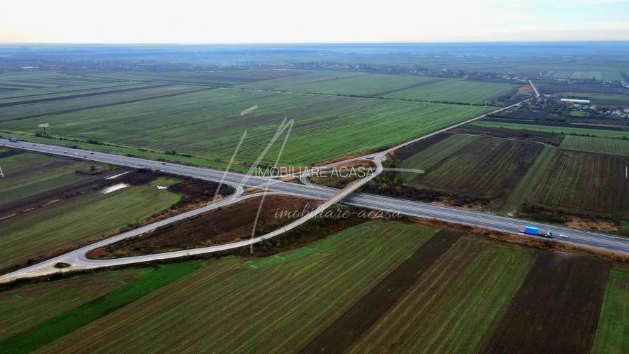 Teren intravilan curti-constructii, industrial, Autostrada A1 - km 62 - 18