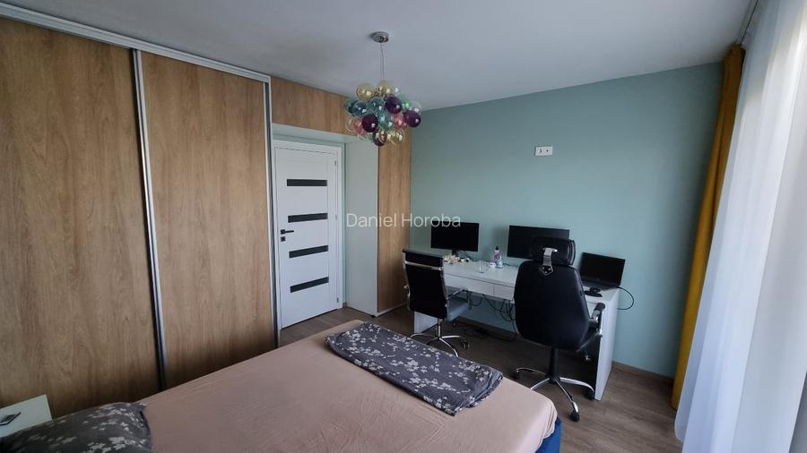 3 camere bloc Mon Jardin, 74 mp, mobilat modern, smart home, parcare subterană - 6