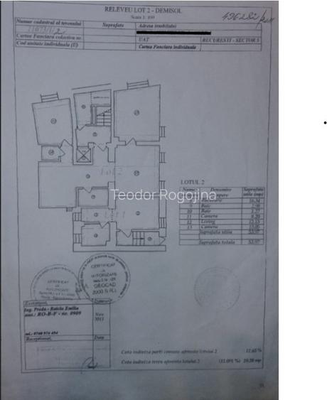 Inchiriez Apartament 3 camere zona Parcul Izvor - Tribunal -  Casa Poporului - 12