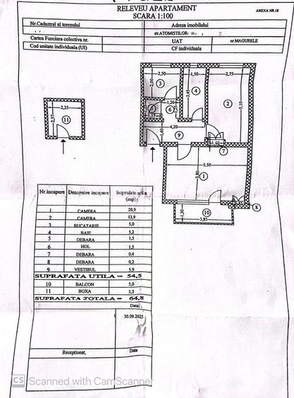 Apartament 2 Camere - Magurele - 65 MP - Decomandat - Boxa inclusa - NOU - 1