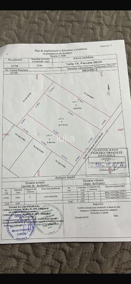 Teren Măgurele Ilfov str vânătorilor 622mp 45 EUR/mo - 2