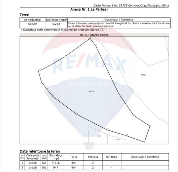 Investitie Teren intravilan Glina 5262mp - Autostrada Soarelui - 3