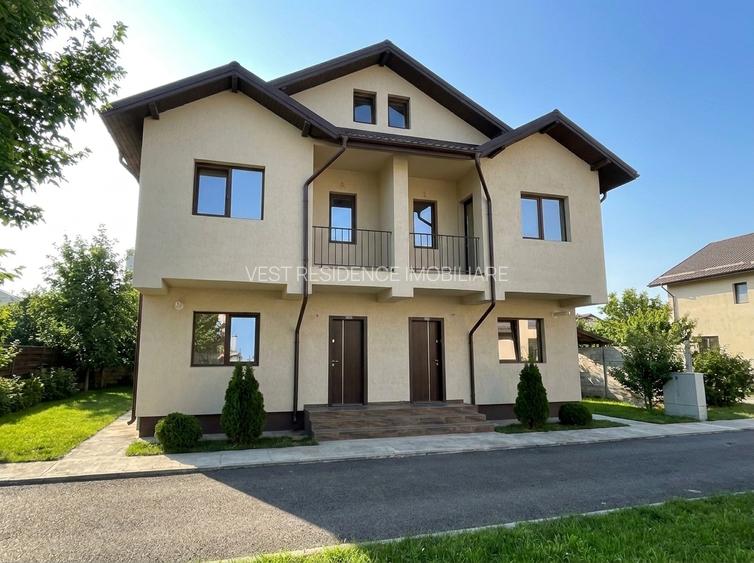 Casa individuala cuplata cu mansarda locuibila, 4 camere, STB - 12
