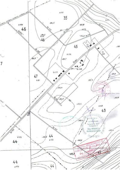 Teren intravilan 10.000 mp | PUZ aprobat 17 loturi | Gagu – Dascălu | 8km DNCB - 8