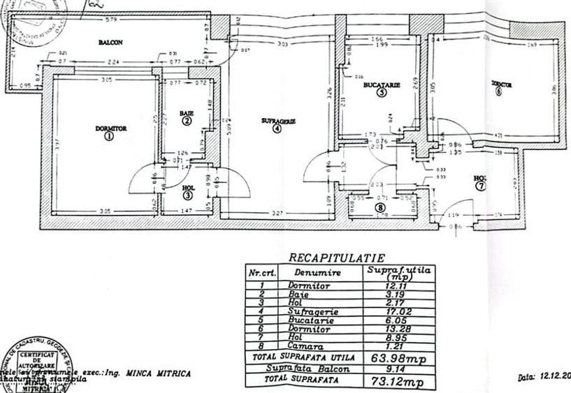 AP.3 CAMERE SECTOR 1 ET4/10 BUCURESTII NOI METROU JIULUI - 22