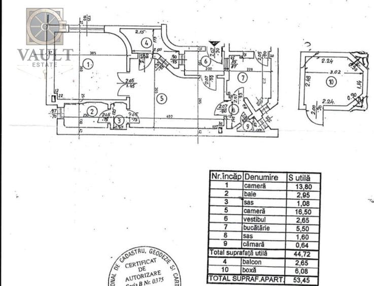 Apartament 2 Camere - Curte Interioara - Podul Grant - fara risc - 7