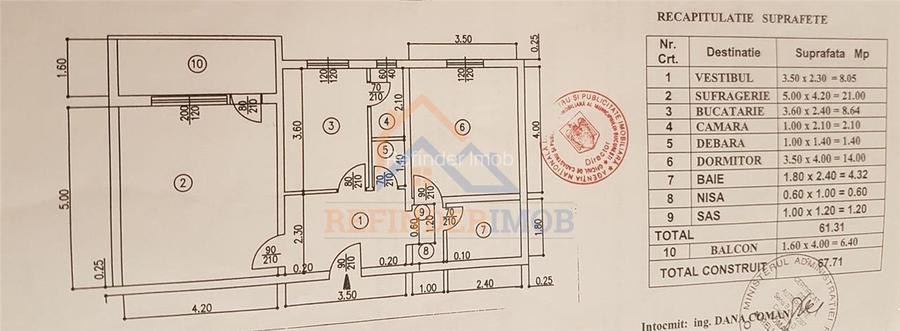 Apartament de vanzare cu 2 camere, zona Vitan Mall - 9