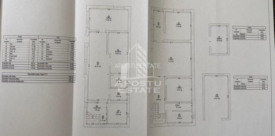 Casa individuala P+1+M,teren 900mp,zona Modern - 26