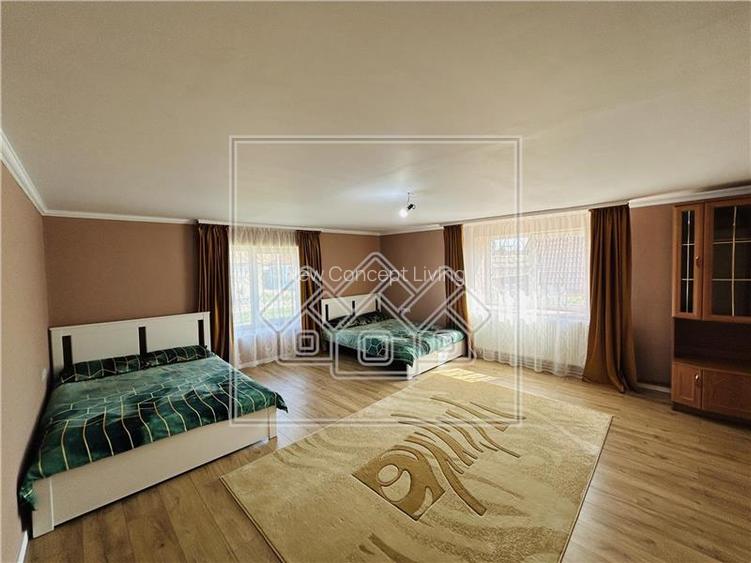 Casa la tara, teren mare, mobilata si utilata, zona foarte linistita - 13