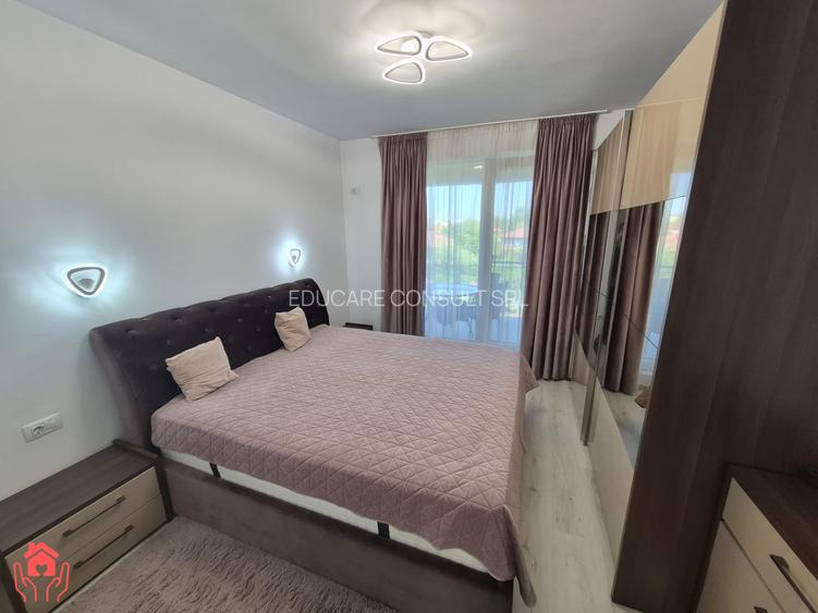 SISESTI-2 camere mobilate, 2 bai, terasa cu vedere lac, bloc boutique, parcare! - 19