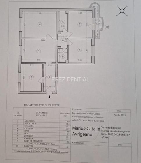 APARTAMENT 4 camere,SEBASTIAN-VULCAN CENTER - 11