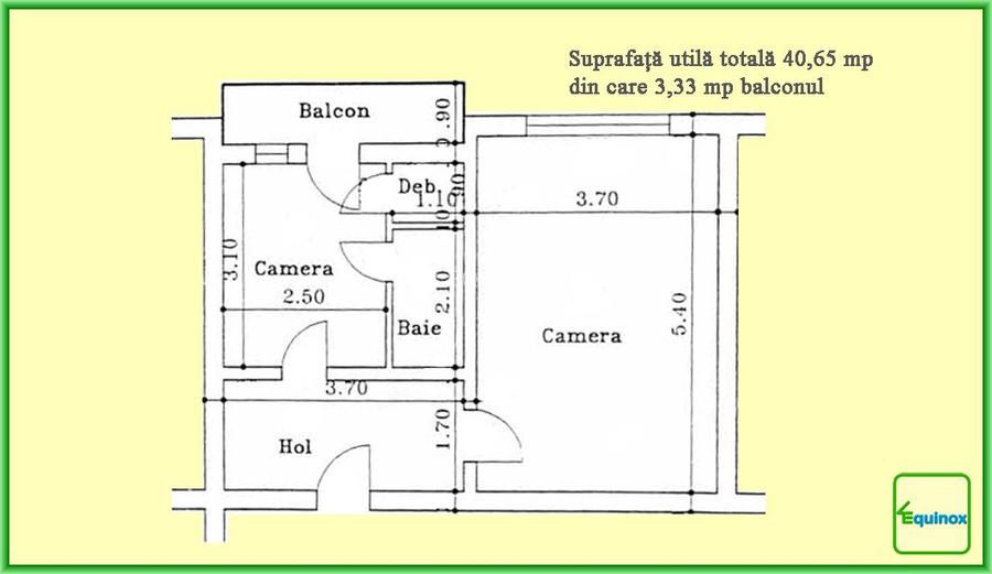 Garsoniera ultracentrală de vânzare, ECX62897 - 1