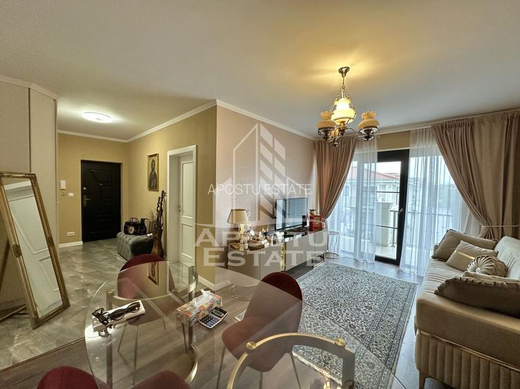 Apartament de lux cu 2 camere, mobilat la etajul 1 in Giroc la asfalt. - 2