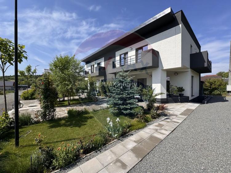 Duplex generos in ansamblu privat 500 MP teren. Radaia, Baciu - 5