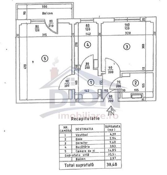 APARTAMENT 2 CAM, METROU 1 DECEMBRIE - 4