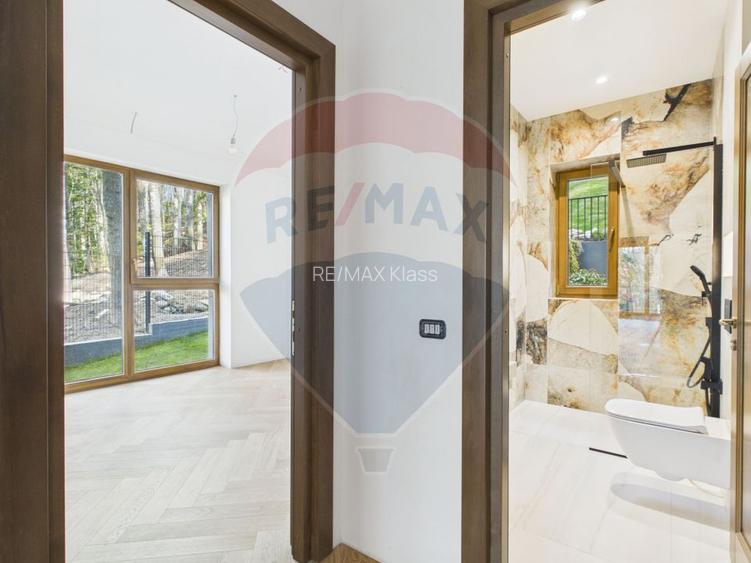 Apartament parter cu 3 camere, curte proprie in inima padurii - Sinaia - 22