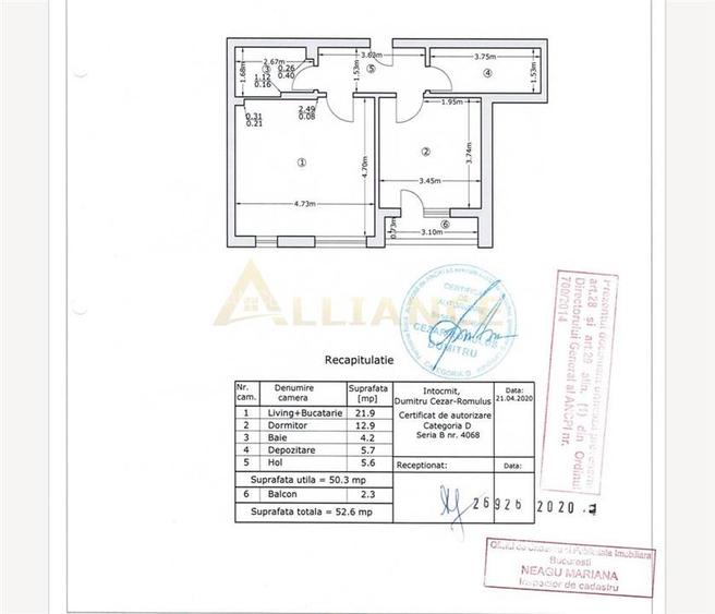 Aparatorii Patriei Ap 2 Camere Mobilat - 14