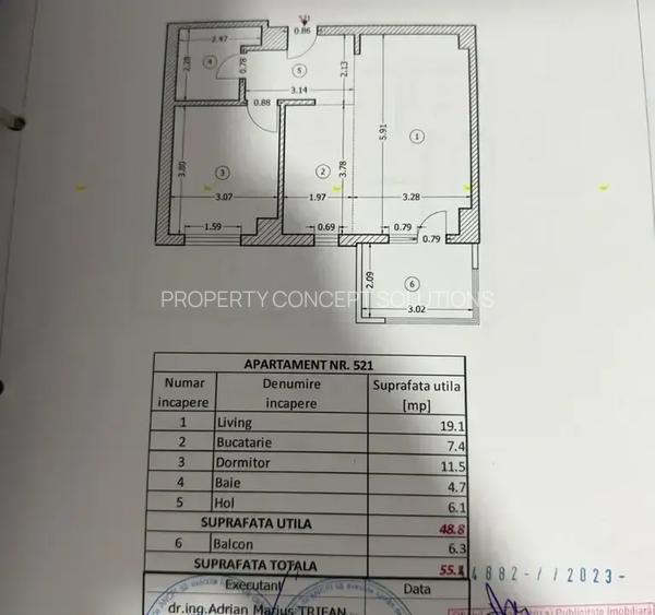 Apartament 2 camere – Vanzare - Mobilat cu Designer – Direct Propietar - 20
