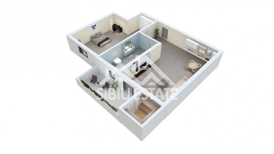Apartament 2 camere ,Zona Lacul lui Binder