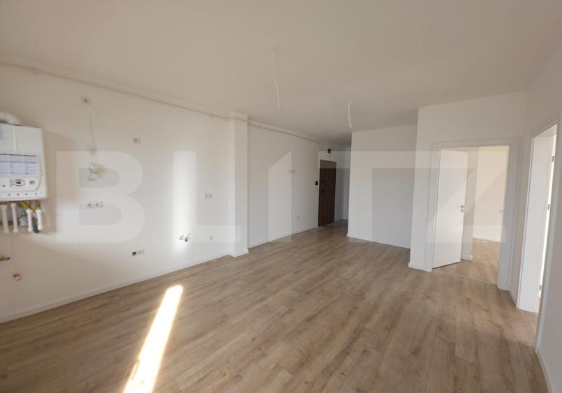 Apartament 3 camere, 56 mp, 2 balcoane (11 mp + 6,35 mp), finisaje premium