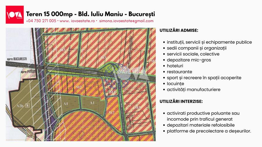 De vânzare: teren 15 000mp - Bd. Iuliu Maniu - oportunitate investiție - 3