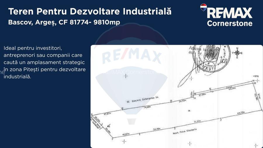 Teren industrial intravilan 9.810 mp – Bascov, acces A1, E81 - 4