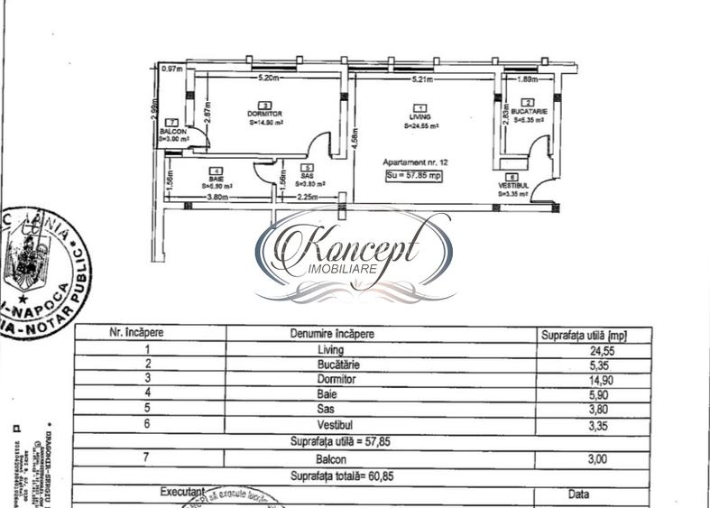Apartament nou in Floresti, strada Eroilor, zona Spartan - 1